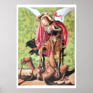 HL. MICHAEL, DRACHE UND GERECHTIGKEIT POSTER