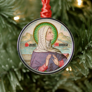 Hl. Monica von Tagaste (SAU 047; Detail) Ornament Aus Metall