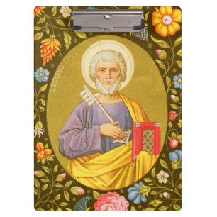 Hl. Petrus der Apostel (PM 07) Anpassbar Klemmbrett