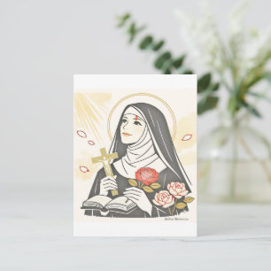 Hl. Rita von Cascia Postkarte