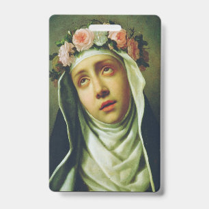 Hl. Rosa von Lima Der Engel von Peru Fine Art Ausweis