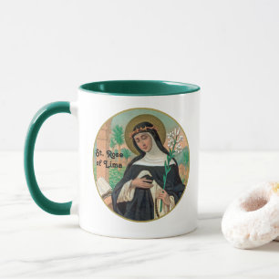 Hl. Rosa von Lima (Detail; K 48) Tasse