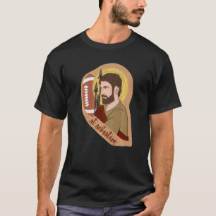Hl. Sebastian Bogenschießen Schütze Katholischer S T-Shirt