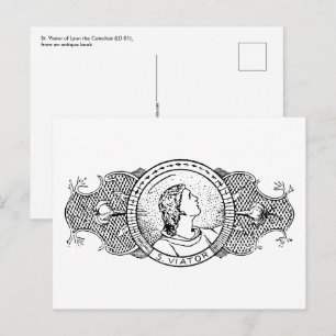 Hl. Viator von Lyon, der Katechet (LD 001) Postkarte