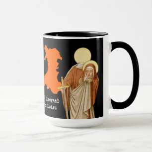 Hl. Winifred von Wales (P 002) Tasse