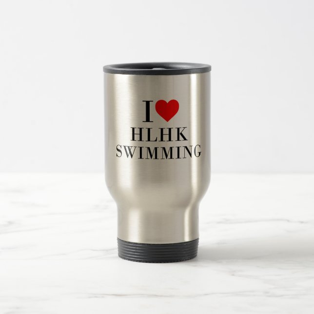 HLHK I LIEBE-SCHWIMMENDE TASSE (Mittel)