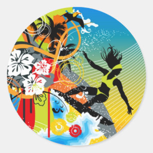 hlhw_002 runder aufkleber