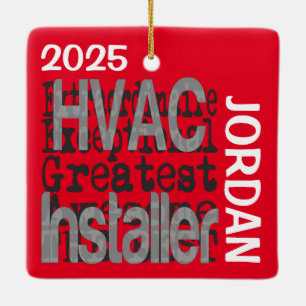 HLK-Installateur Extraordinaire CUSTOM Keramikornament