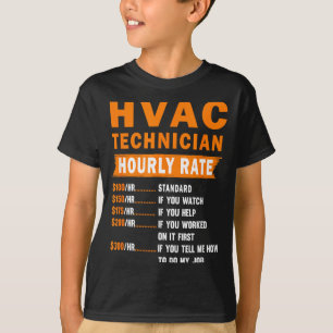 HLK-Techniker Stundensatz Lustiger HLK-Mechaniker T-Shirt