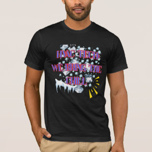 HLK-Techniker Wir bringen die Kälte Lustige Klimaa T-Shirt