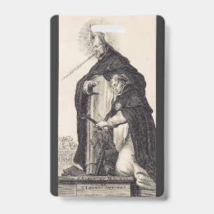 Hll. Albertus Magnus und Thomas von Aquin Fine Art Ausweis