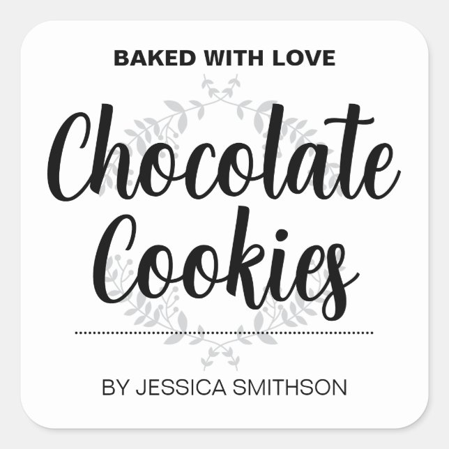 HM001_09sq anpassen Quadratischer Aufkleber (Vorderseite)