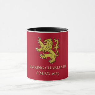 HM König Karl III. Gedenkfeier Tasse