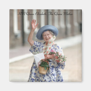 HM Königin Elizabeth The Queen-Mother 1988 Magnet