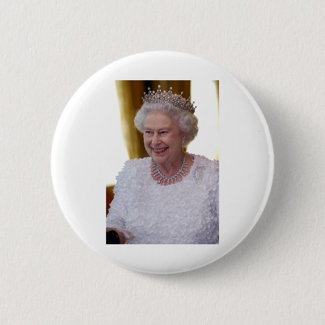 HM Queen Elizabeth II Dublin Button (Vorderseite)