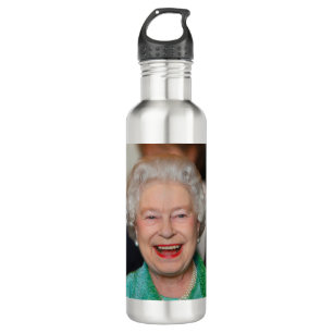 HM Queen Elizabeth II Edelstahlflasche