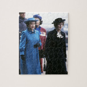 HM Queen Elizabeth II-Margaret Thatcher Puzzle