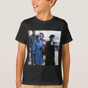 HM Queen Elizabeth II-Margaret Thatcher T-Shirt
