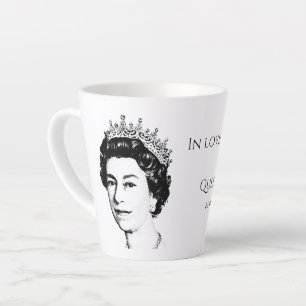 HM Queen Elizabeth II Milchtasse