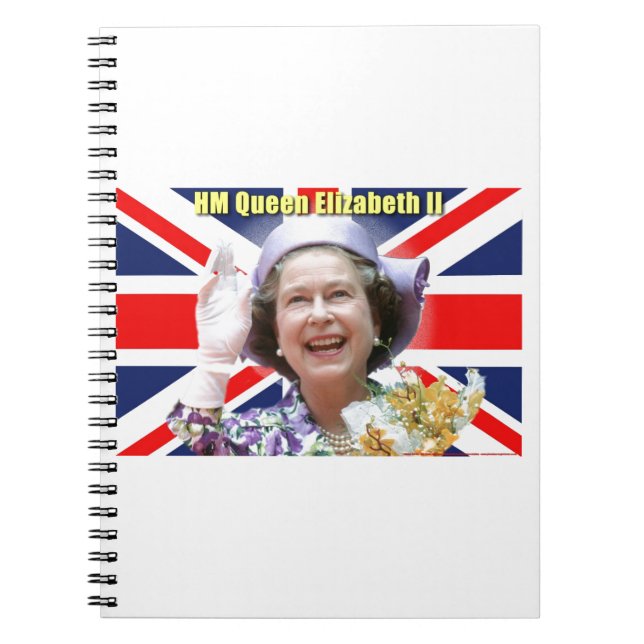 HM Queen Elizabeth II Notizblock (Vorderseite)
