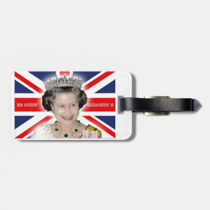 HM Queen Elizabeth II - Pro Foto Gepäckanhänger