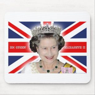 HM Queen Elizabeth II - Pro Foto Mousepad