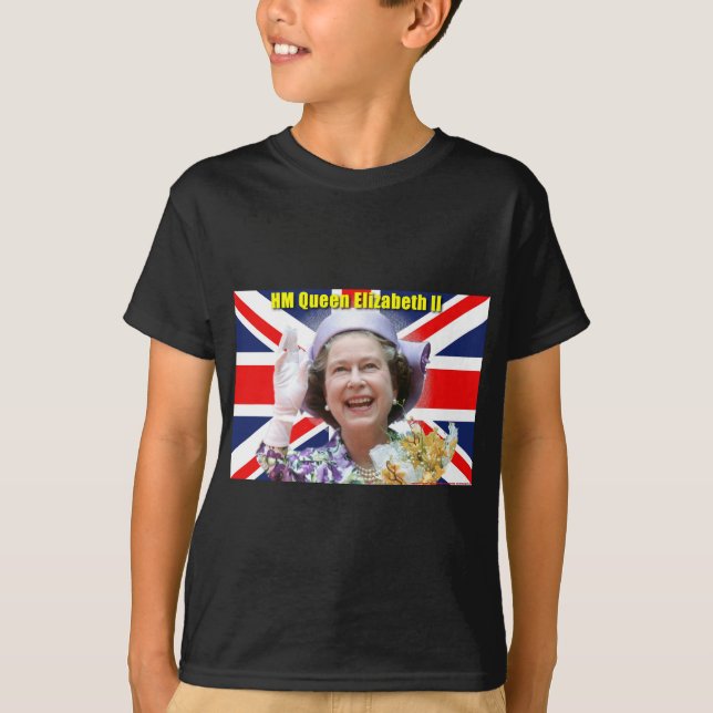 HM Queen Elizabeth II T-Shirt (Vorderseite)