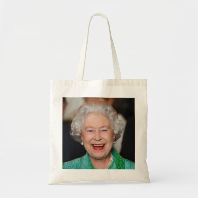HM Queen Elizabeth II Tragetasche (Vorne)