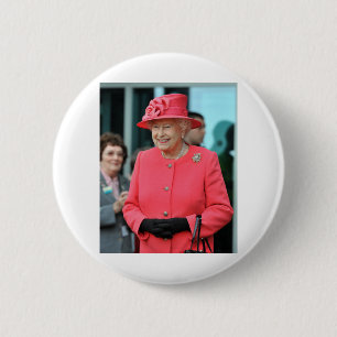 HM Queen Elizabeth II Warrington 2012 Beruflich Button