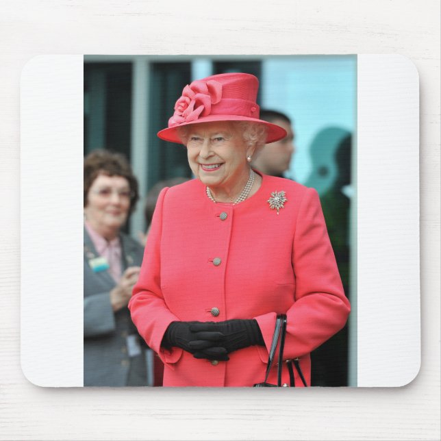 HM Queen Elizabeth II Warrington 2012 Beruflich Mousepad (Vorne)