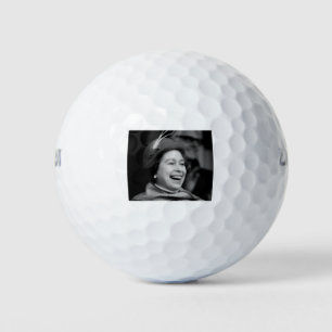HM Queen Elizabeth II Windsor 1972 Beruflich Ph Golfball
