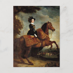 HM Queen Victoria Postkarte