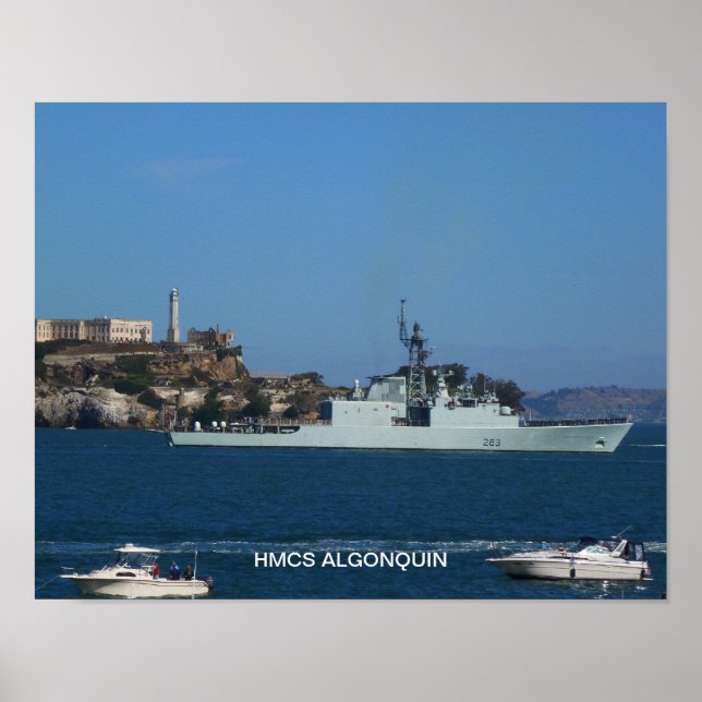 HMCS Algonquin Poster (Vorne)