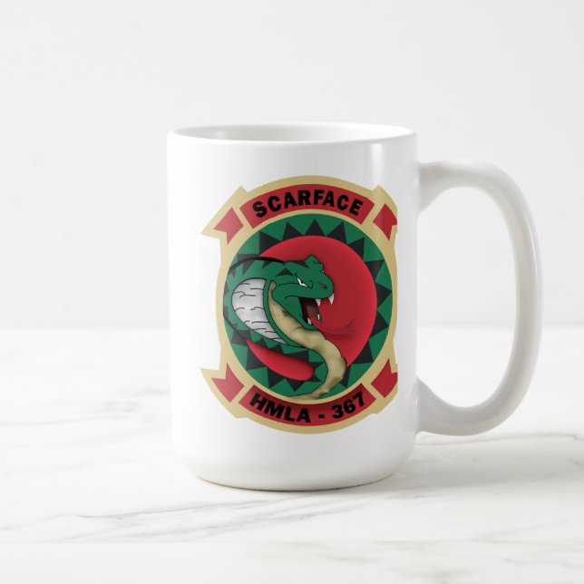 HMLA-367 "Scarface " Kaffeetasse (Rechts)