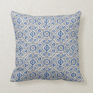 Hmong Elephant Foot Accent Muster Throw Kissen