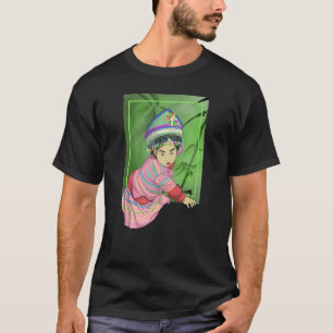 Hmong Miao Proud Traditionelles Mädchen Frau Hmoob T-Shirt
