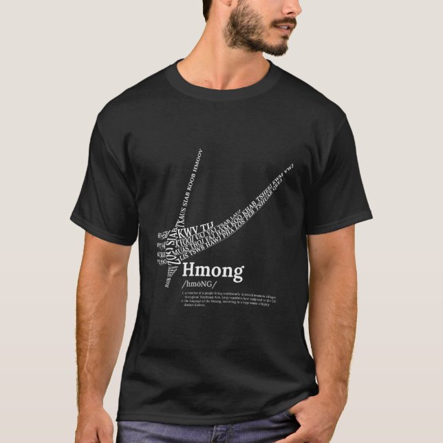 Hmong Qeej Instrument T-Shirt (Vorderseite)