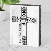 Hmong Thao Familie Cross Dekoration