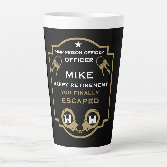HMP Gefängnisaufenthalt Milchtasse (Vorderseite)