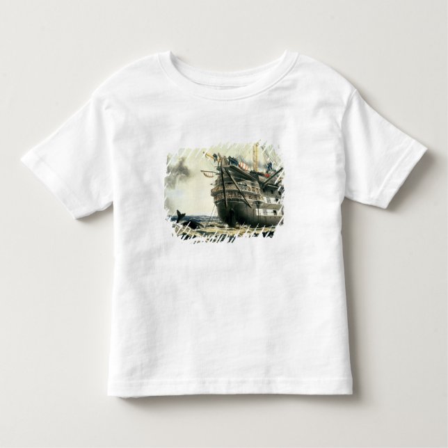 HMS Agamemnon, welches das ursprüngliche Kleinkind T-shirt (Vorderseite)