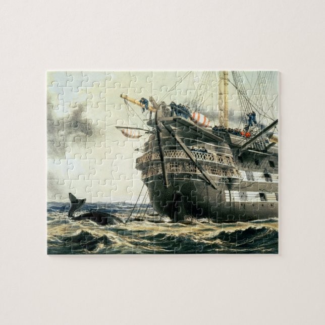 HMS Agamemnon, welches das ursprüngliche Puzzle (Horizontal)