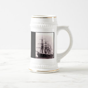 HMS Agincourt 1865 Bierglas