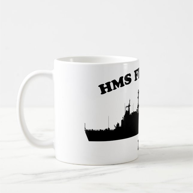 HMS Becher ohne Angst Kaffeetasse (Links)