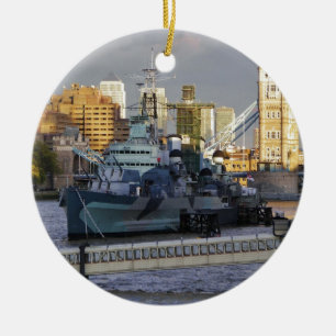 HMS Belfast Keramikornament