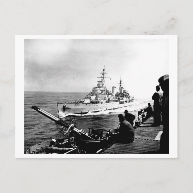 HMS Belfast Postkarte (Vorderseite)