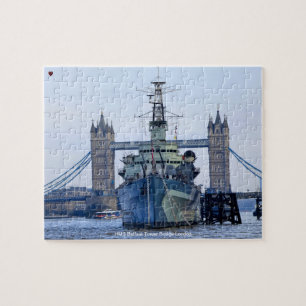 HMS Belfast Tower Bridge London Puzzle