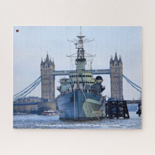 HMS Belfast Tower Bridge London Puzzle