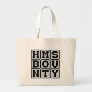 HMS Bounty, Literarisches Schiff Jumbo Stoffbeutel