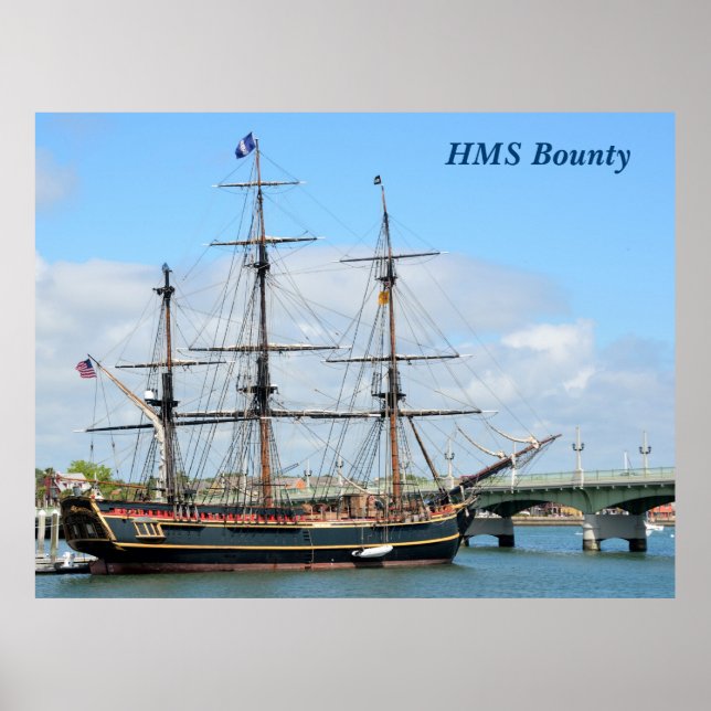 HMS Bounty Poster (Vorne)