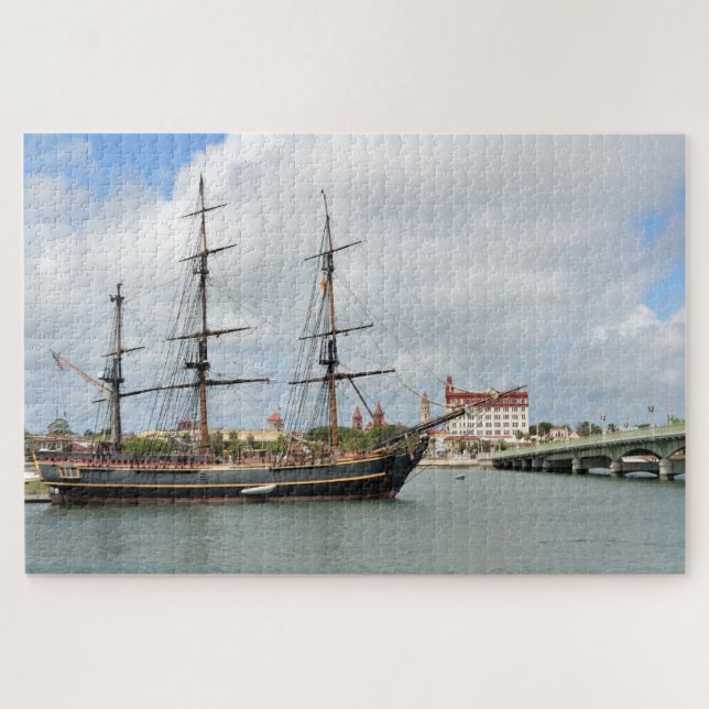 HMS Bounty Segelschiff Puzzle (Horizontal)